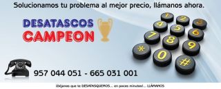 empresas de desatascos en cordoba Desatascos de Córdoba